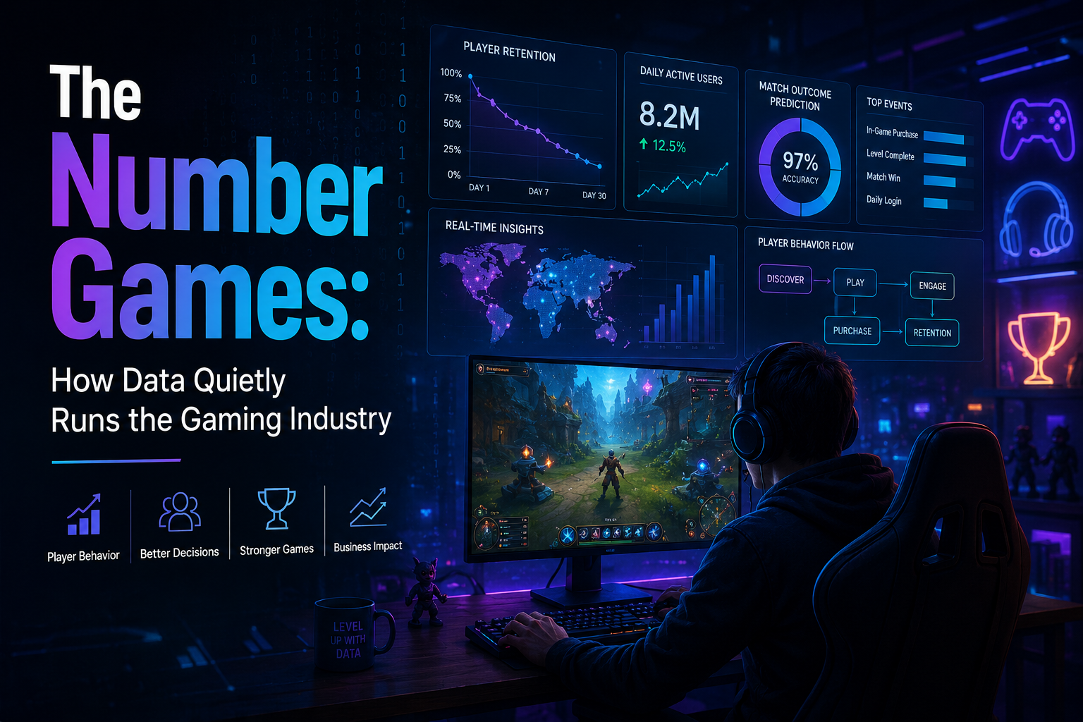 The Number Games: How Data Quietly Runs the Gaming Industry