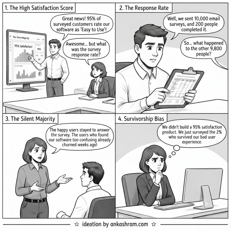 Survivorship Bias in Customer Feedback: The Hidden Problem