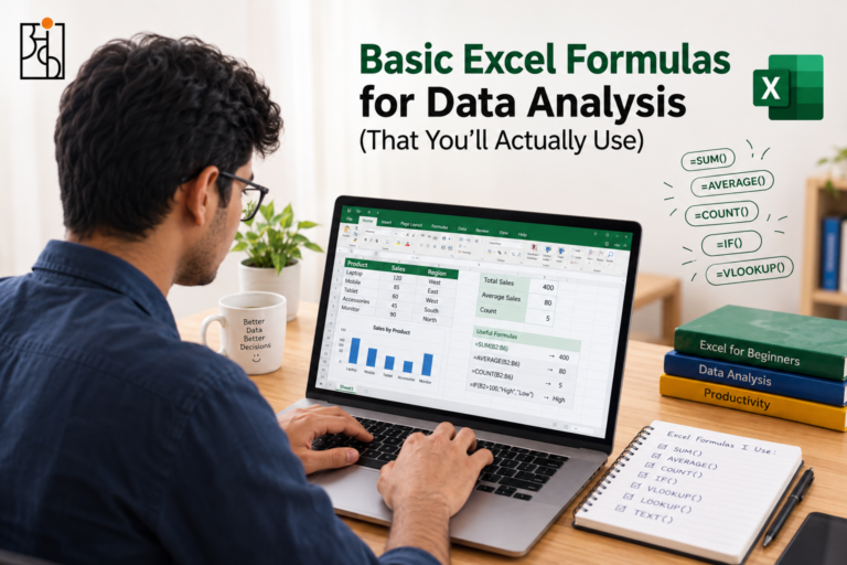 Basic Excel Formulas for Data Analysis